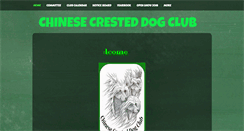 Desktop Screenshot of chinesecresteddogclub.com